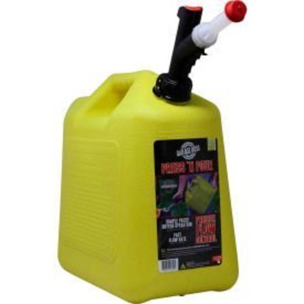 The Plastics Group Garage BOSS Press 'N Pour 5 Gallon Diesel Can, GB356 GB356